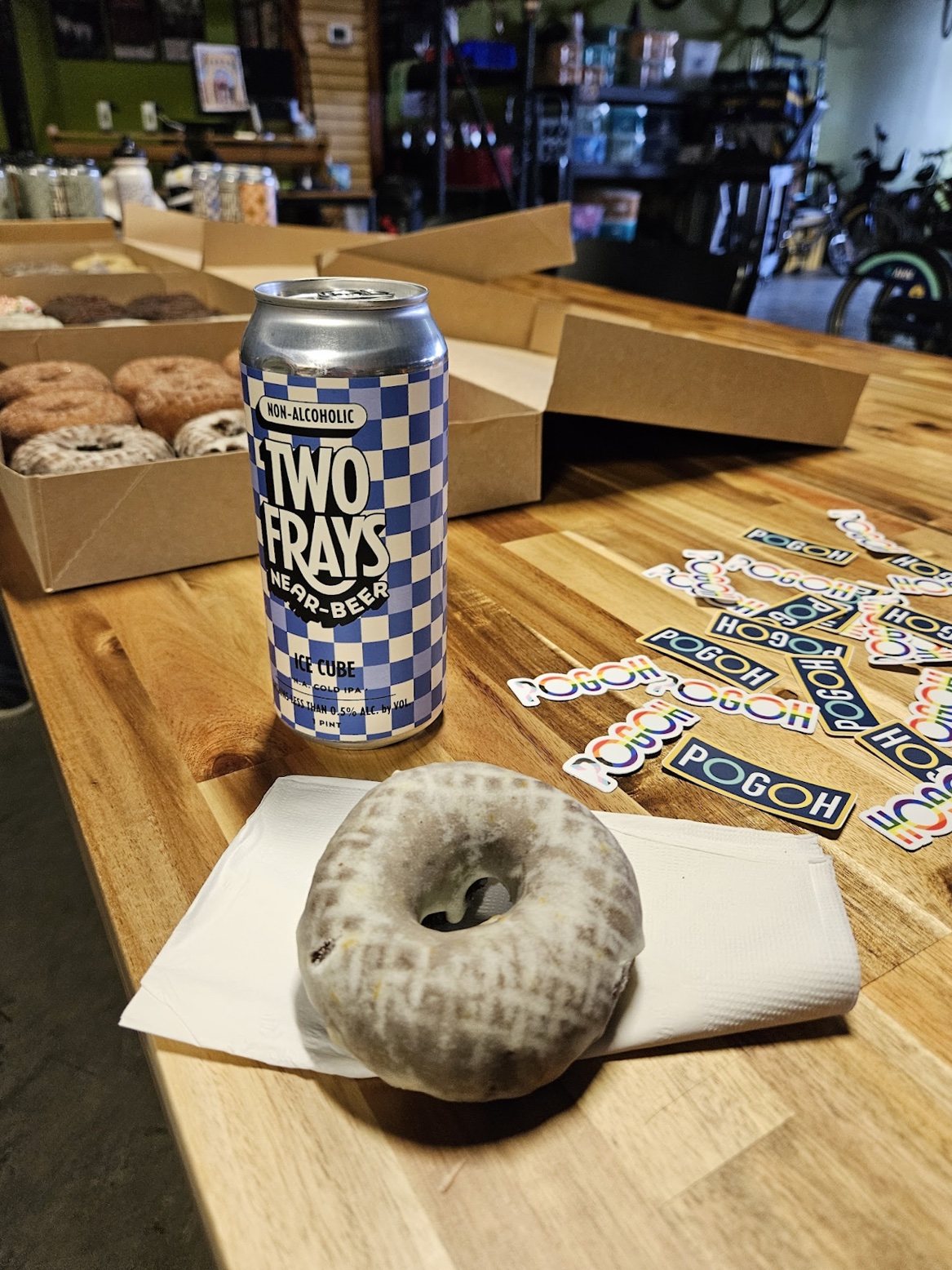 donuts and beer